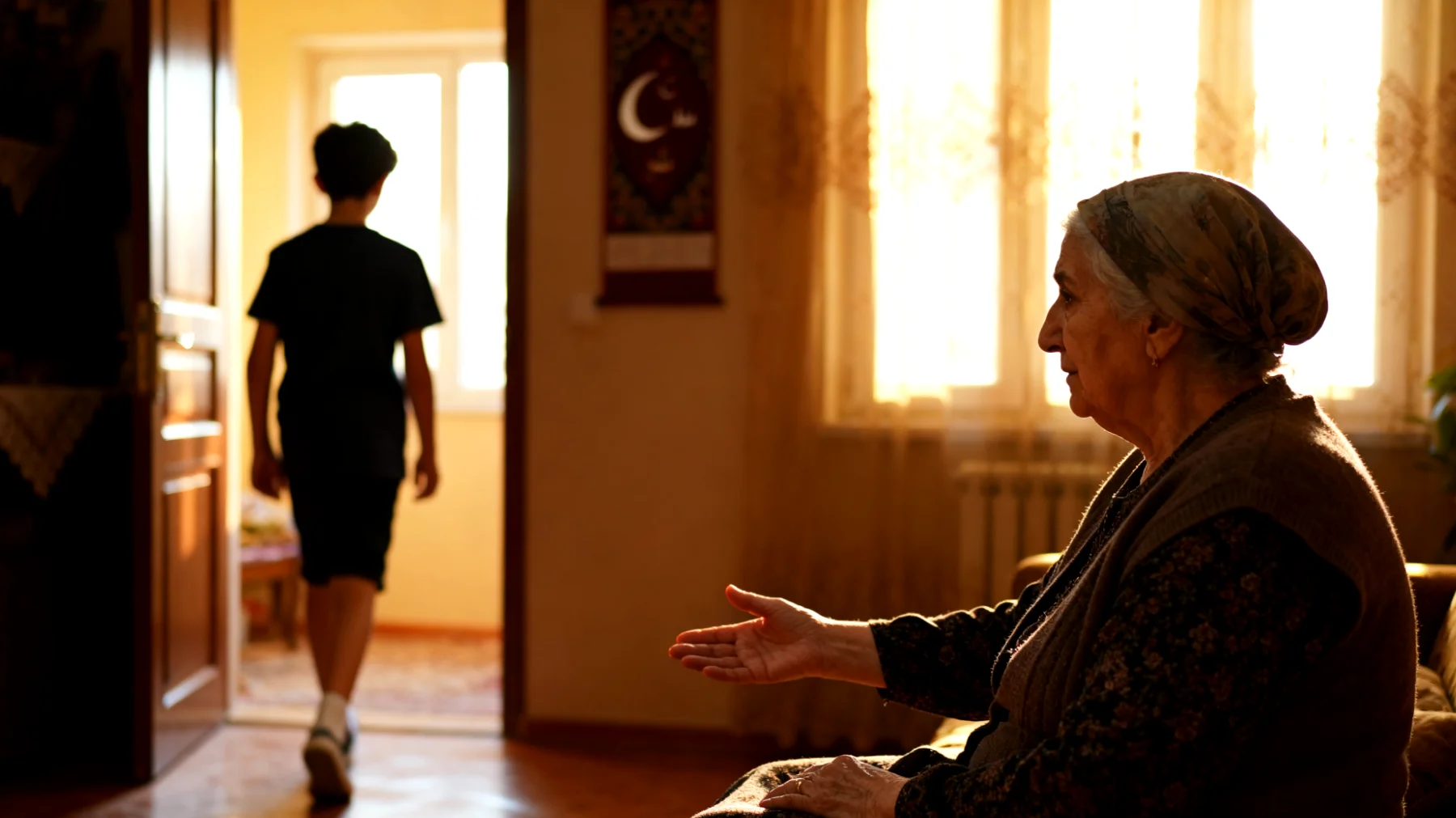 Büyükannenin ergen torunu ile duygusal bağını kaybetme endişesi: Torun giderek daha bağımsız hale geliyor, kendi dünyasına çekiliyor ve büyükannesiyle vakit geçirmek istemiyor."