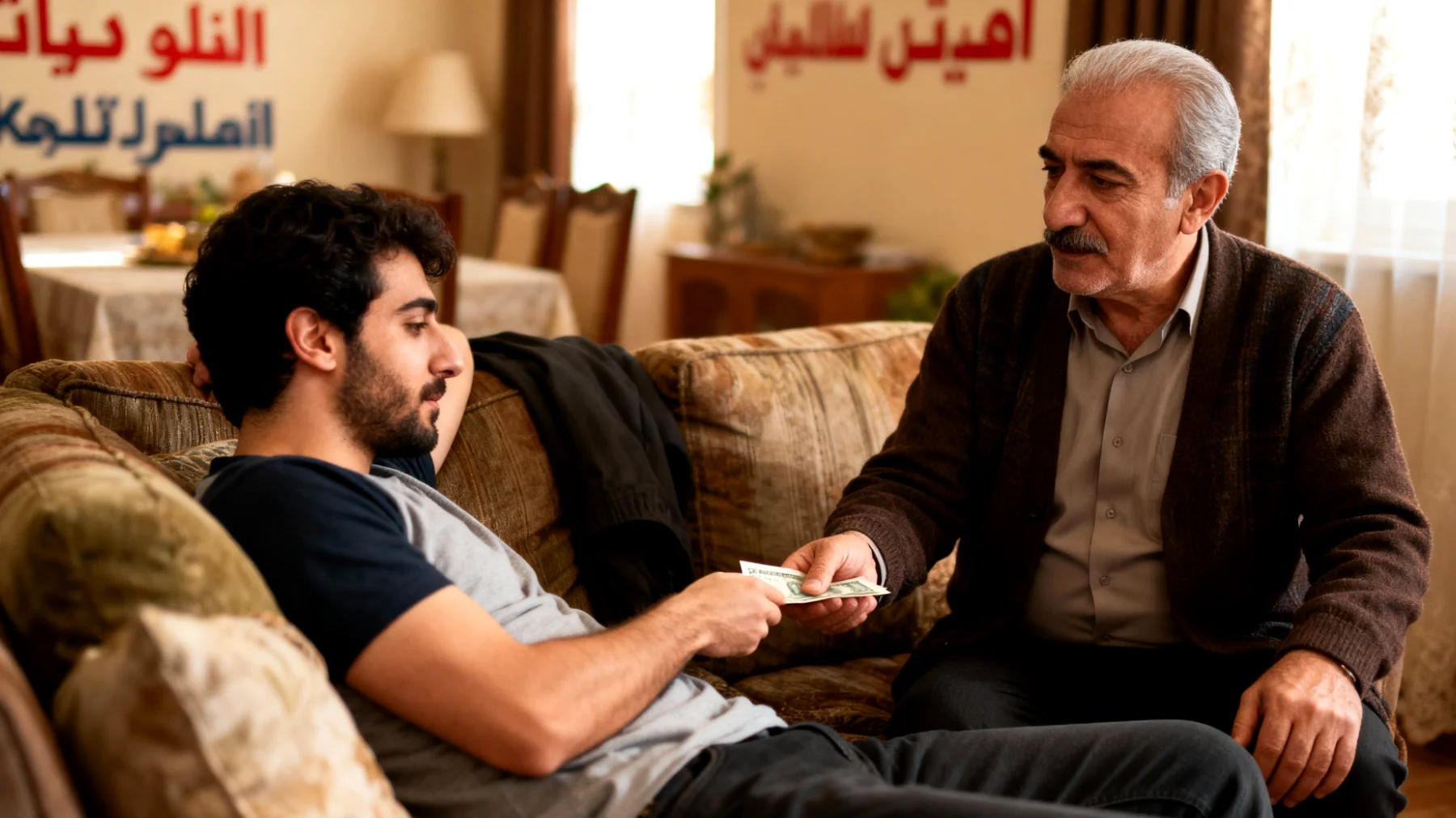 Baba, genç yetişkin çocuğuna karşı aşırı hoşgörülü davranıyor ve bu durum çocuğun sorumluluk almasını engelliyor"